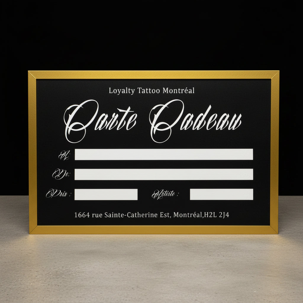 Loyalty Gift card