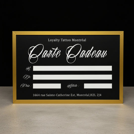 Loyalty Gift card